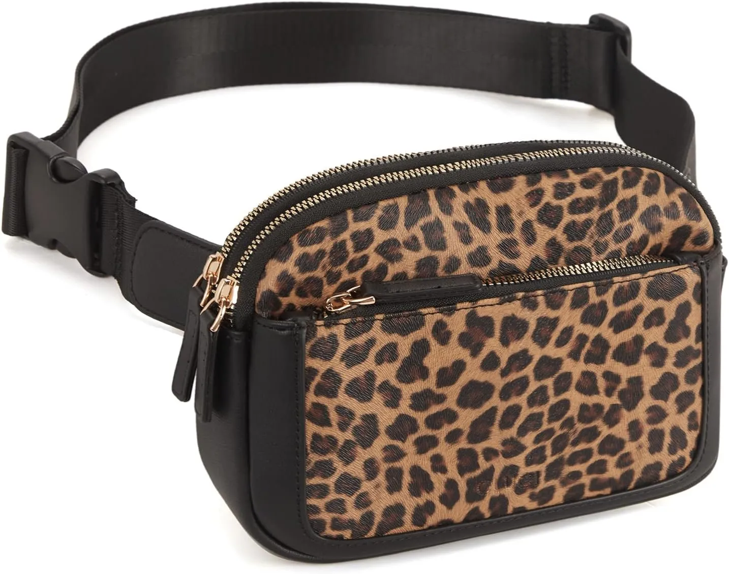 CLUCI Belt Bag for Women, Mini Everywhere Crossbody Waist Bag Adjustable Strap, Vegan Leather Women's Fanny Pack