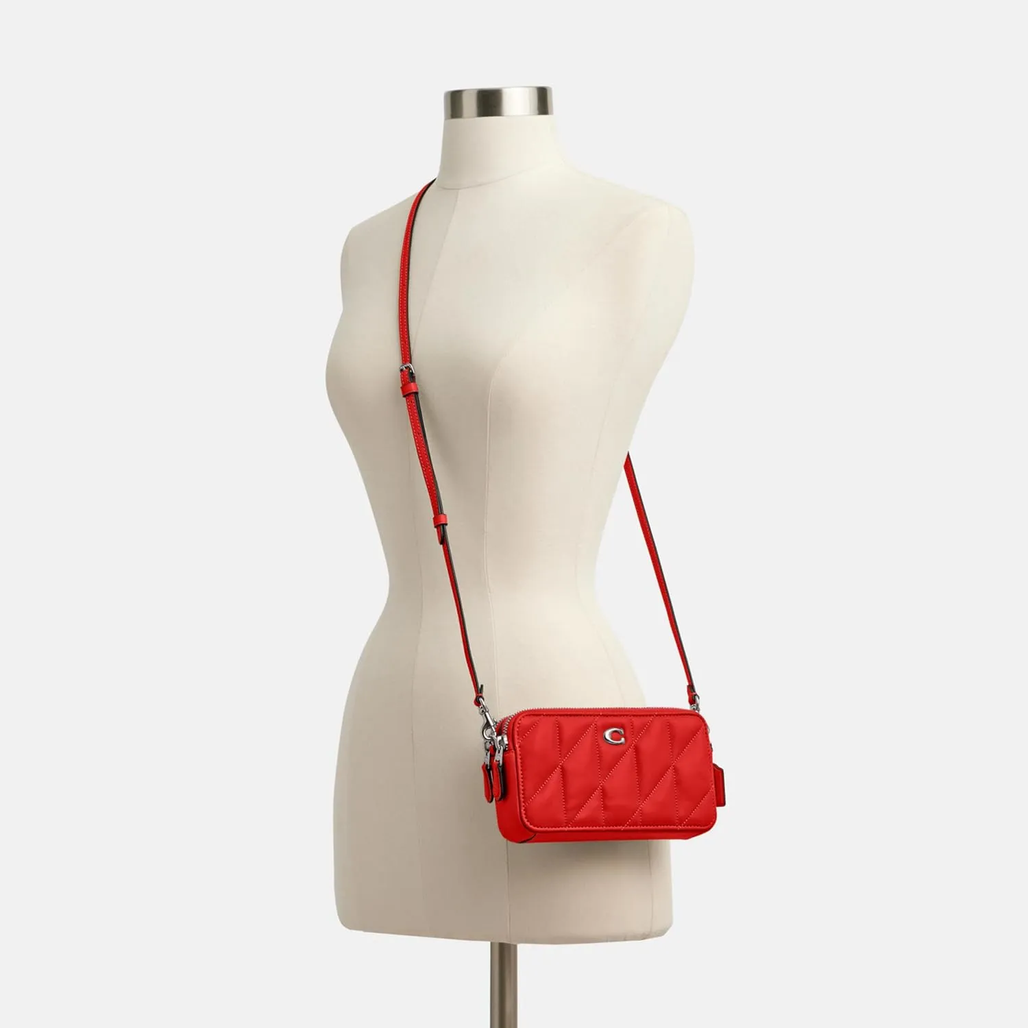 Coach Women's Quilted Pillow Leather Kira Crossbody Bag