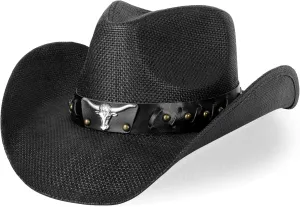 Cowboy Hat,Cowgirl Hat,Western Cowboy Hats for Women/Mens/Straw Wide with Shapeable Brim Cowboy Hat for Womens