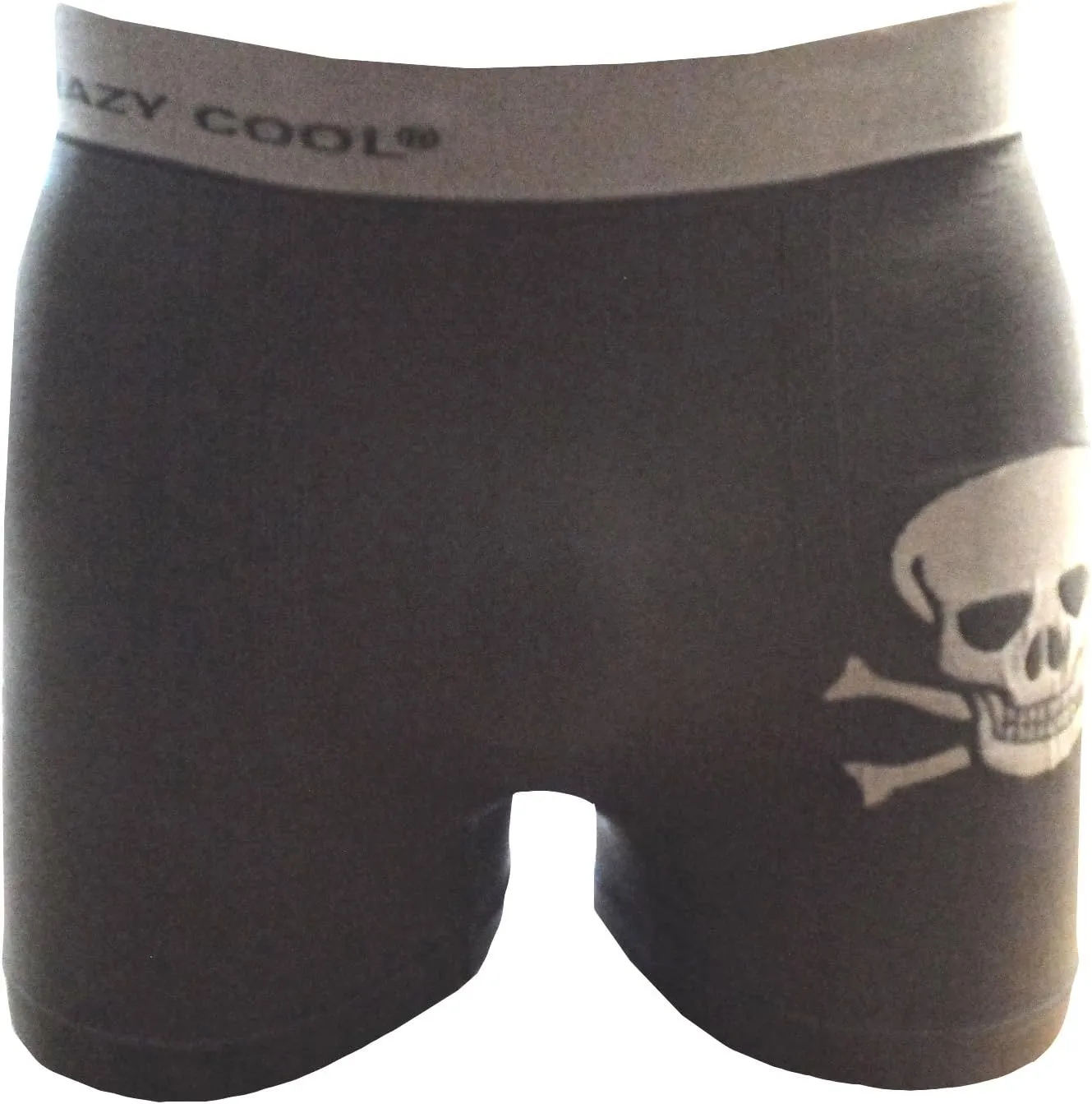 Crazy Cool Mens Comfortable Fun Nylon Seamless Short Boxer Boxer 6-Pack