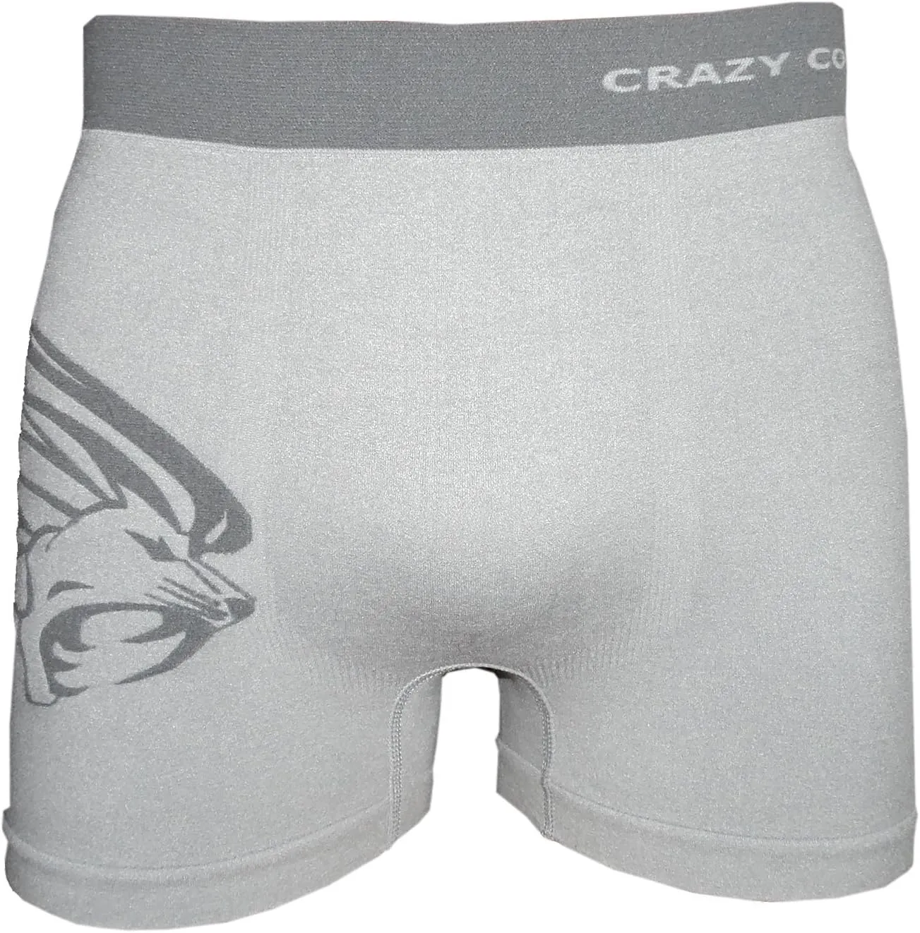 Crazy Cool Mens Comfortable Fun Nylon Seamless Short Boxer Boxer 6-Pack