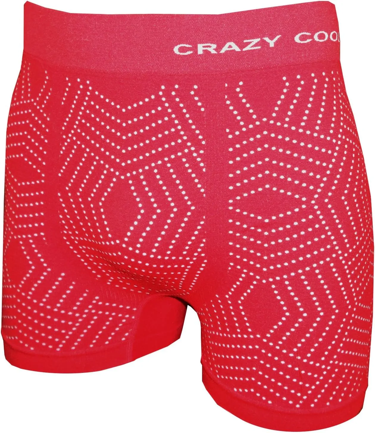 Crazy Cool Mens Comfortable Fun Nylon Seamless Short Boxer Boxer 6-Pack