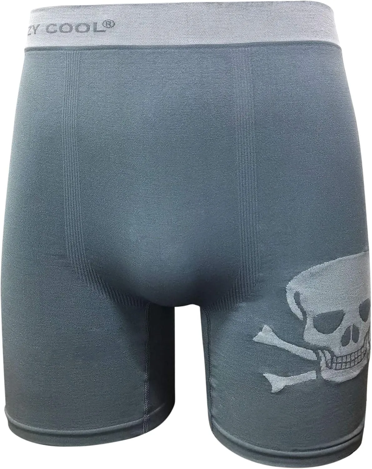 Crazy Cool Mens Comfortable Fun Nylon Seamless Short Boxer Boxer 6-Pack