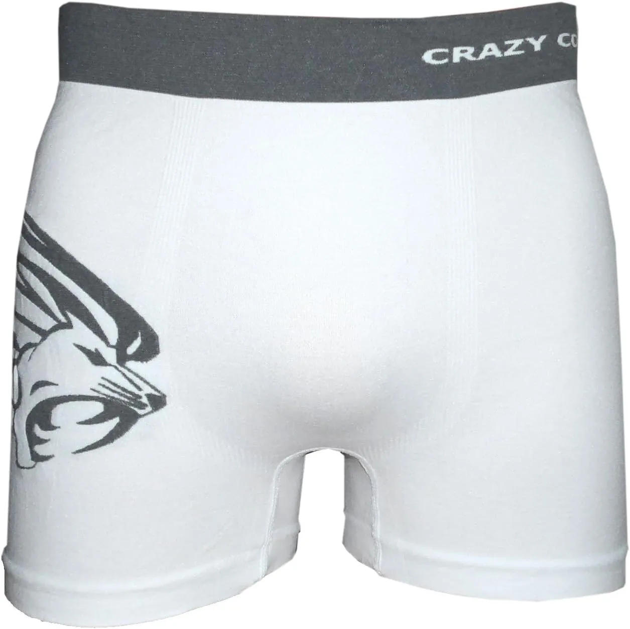 Crazy Cool Mens Comfortable Fun Nylon Seamless Short Boxer Boxer 6-Pack