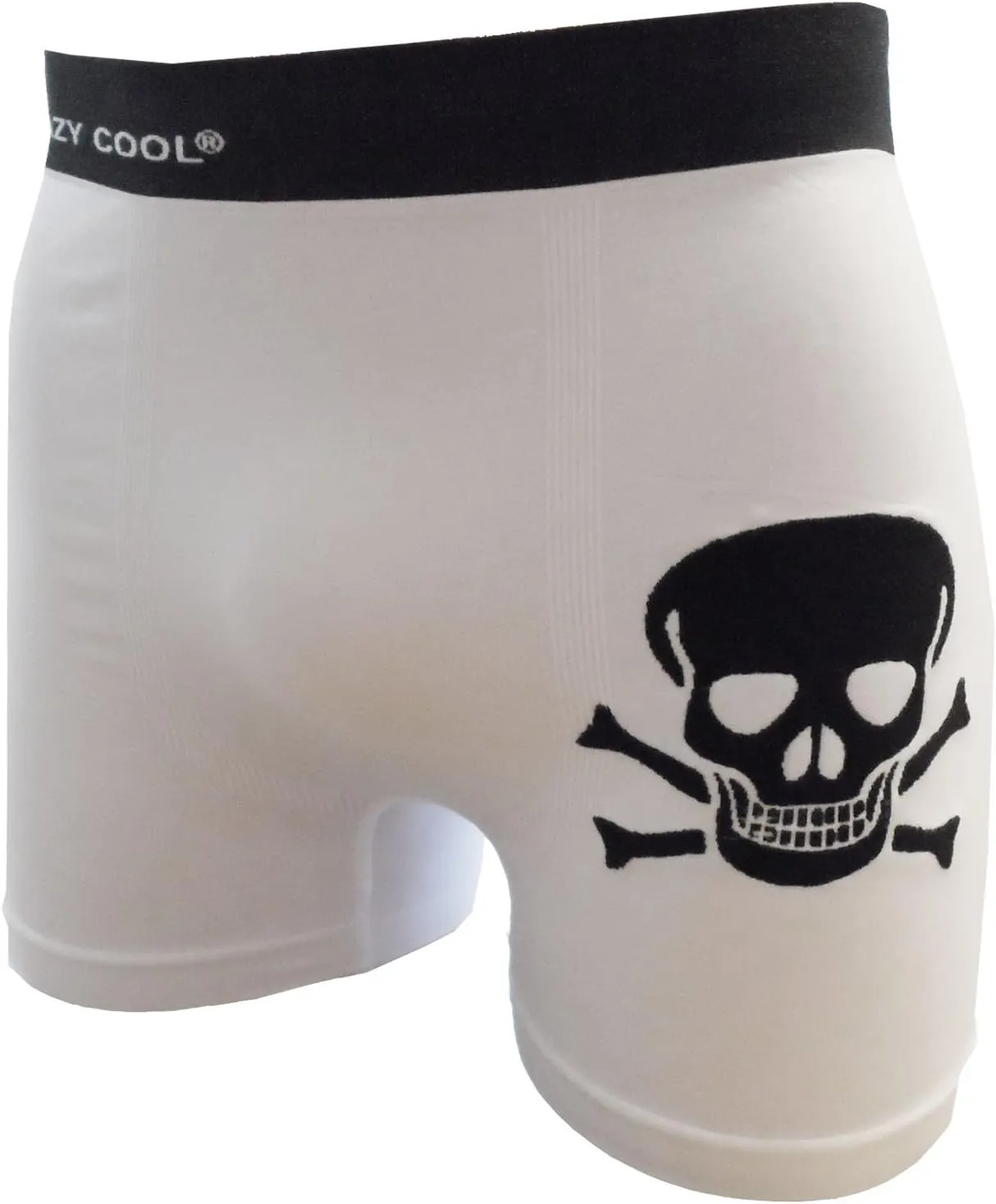 Crazy Cool Mens Comfortable Fun Nylon Seamless Short Boxer Boxer 6-Pack