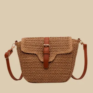 Cross Body Bag Straw