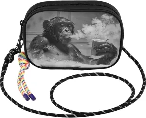 Crossbody Bag Ape Bathtub Black for Women Cell Phone Purses Women's Small Shoulder Handbags Wallet Purse with Strap