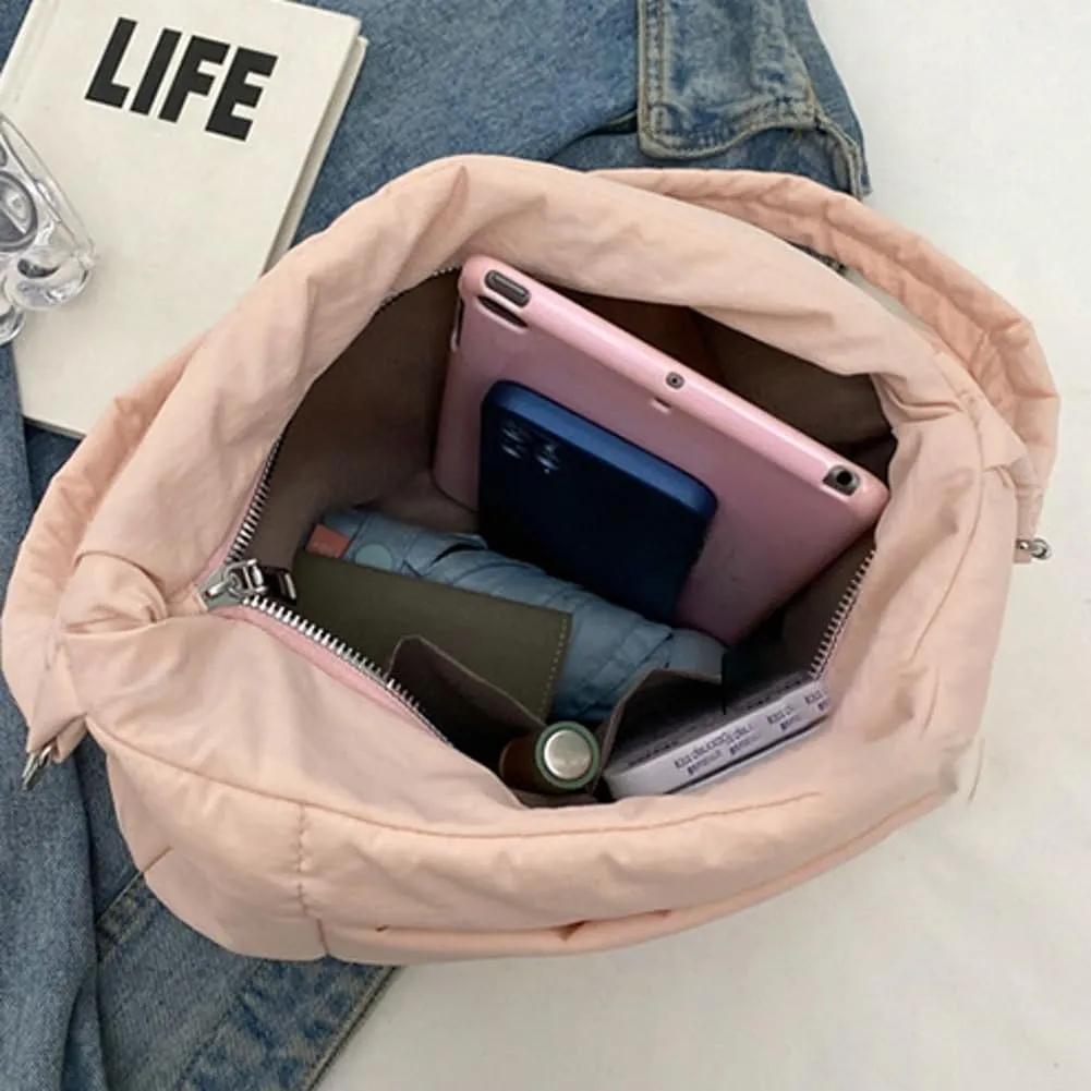 Crossbody Handbag Tote Bag Cotton Bag Gym Tote with Compartments, Yoga Bag for Travel For Unisex