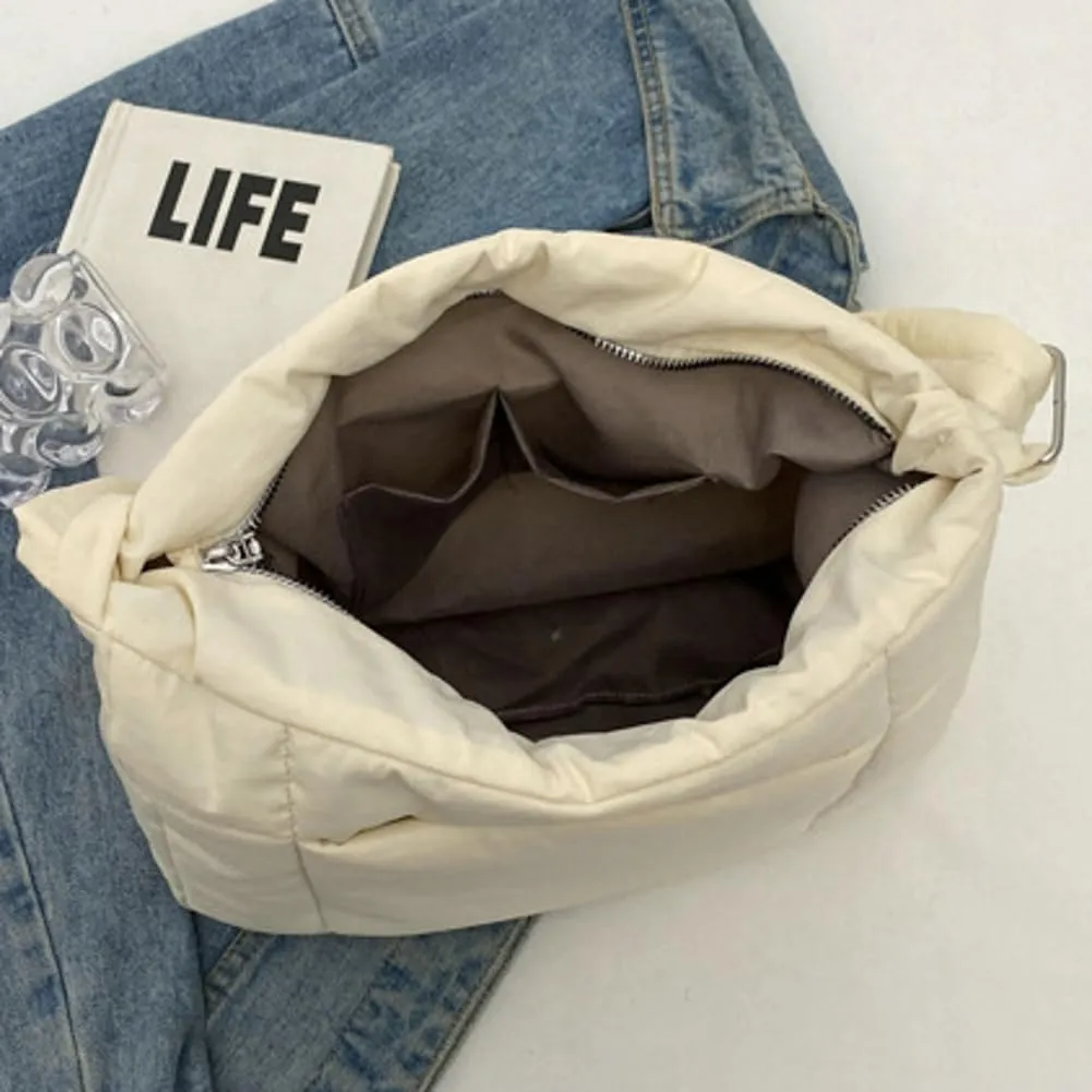 Crossbody Handbag Tote Bag Cotton Bag Gym Tote with Compartments, Yoga Bag for Travel For Unisex
