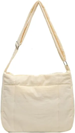Crossbody Handbag Tote Bag Cotton Bag Gym Tote with Compartments, Yoga Bag for Travel For Unisex