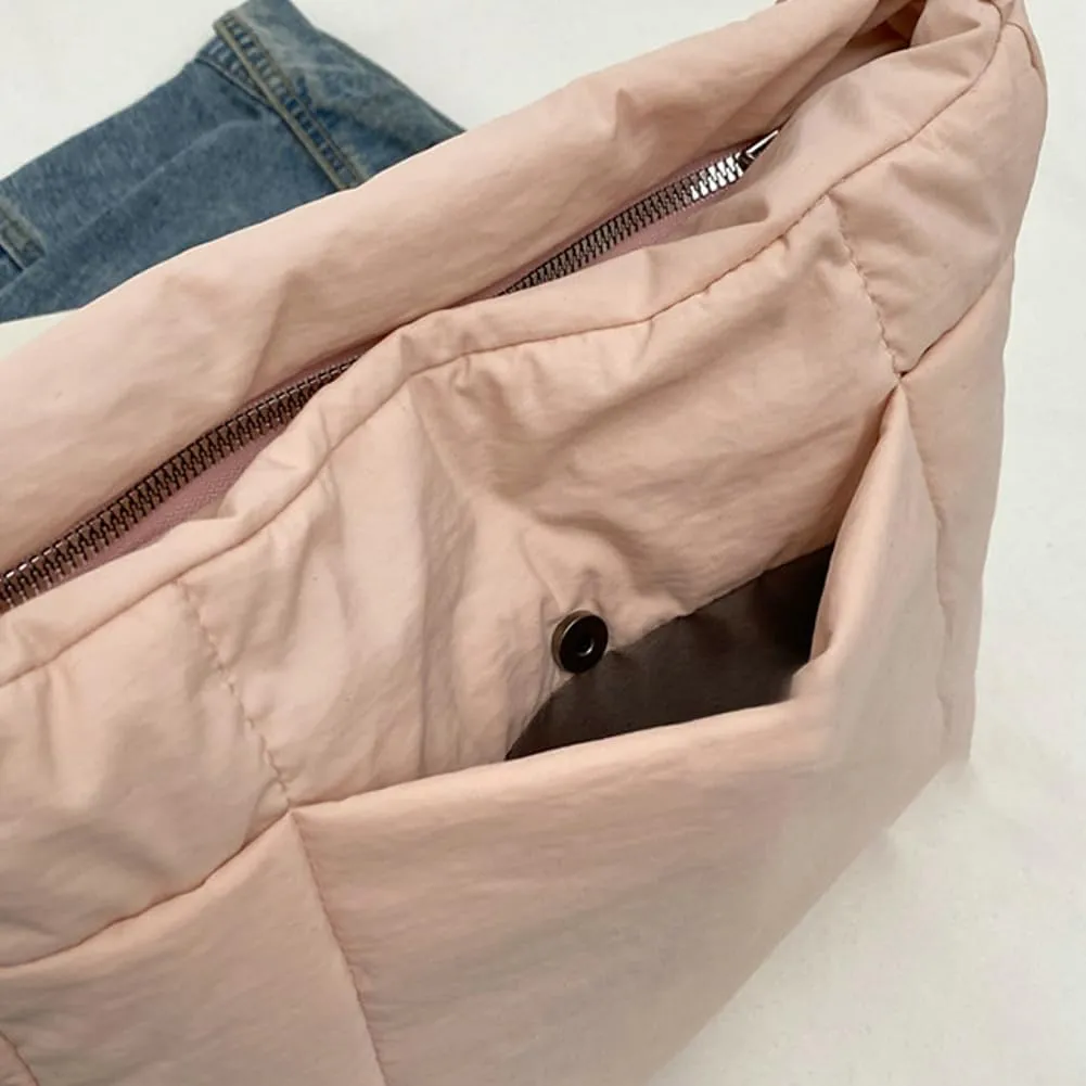 Crossbody Handbag Tote Bag Cotton Bag Gym Tote with Compartments, Yoga Bag for Travel For Unisex