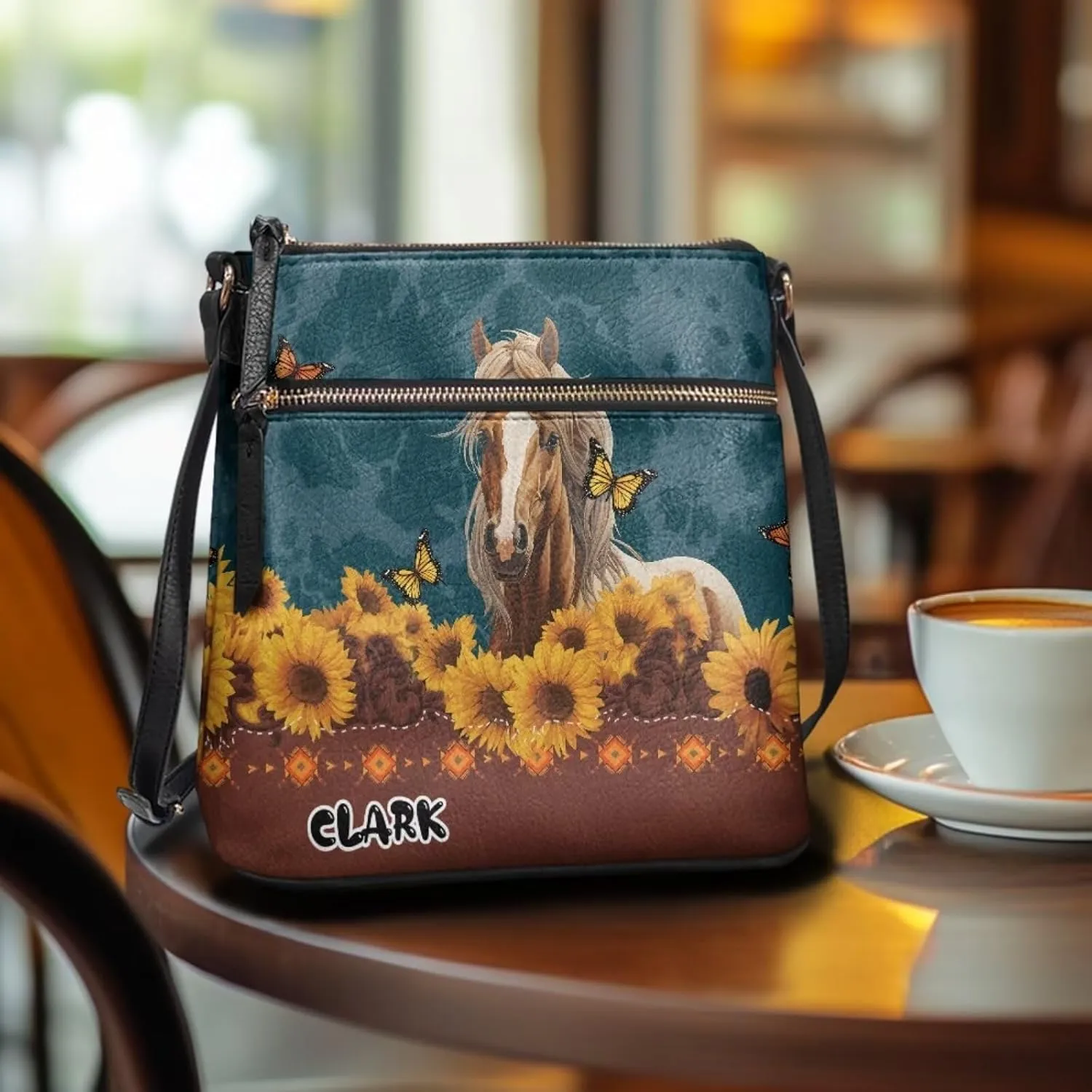 Customized Crossbody Bag for Women Leather Crossbody Purse Handbag Shoulder Bag for Shopping Dating