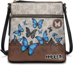 Customized Crossbody Bag for Women Leather Crossbody Purse Handbag Shoulder Bag for Shopping Dating