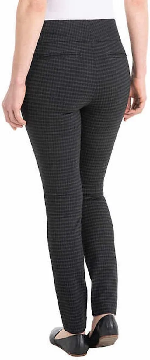 Dalia Women's Pull-On Ponte Pant with Built-in Tummy Control Panel
