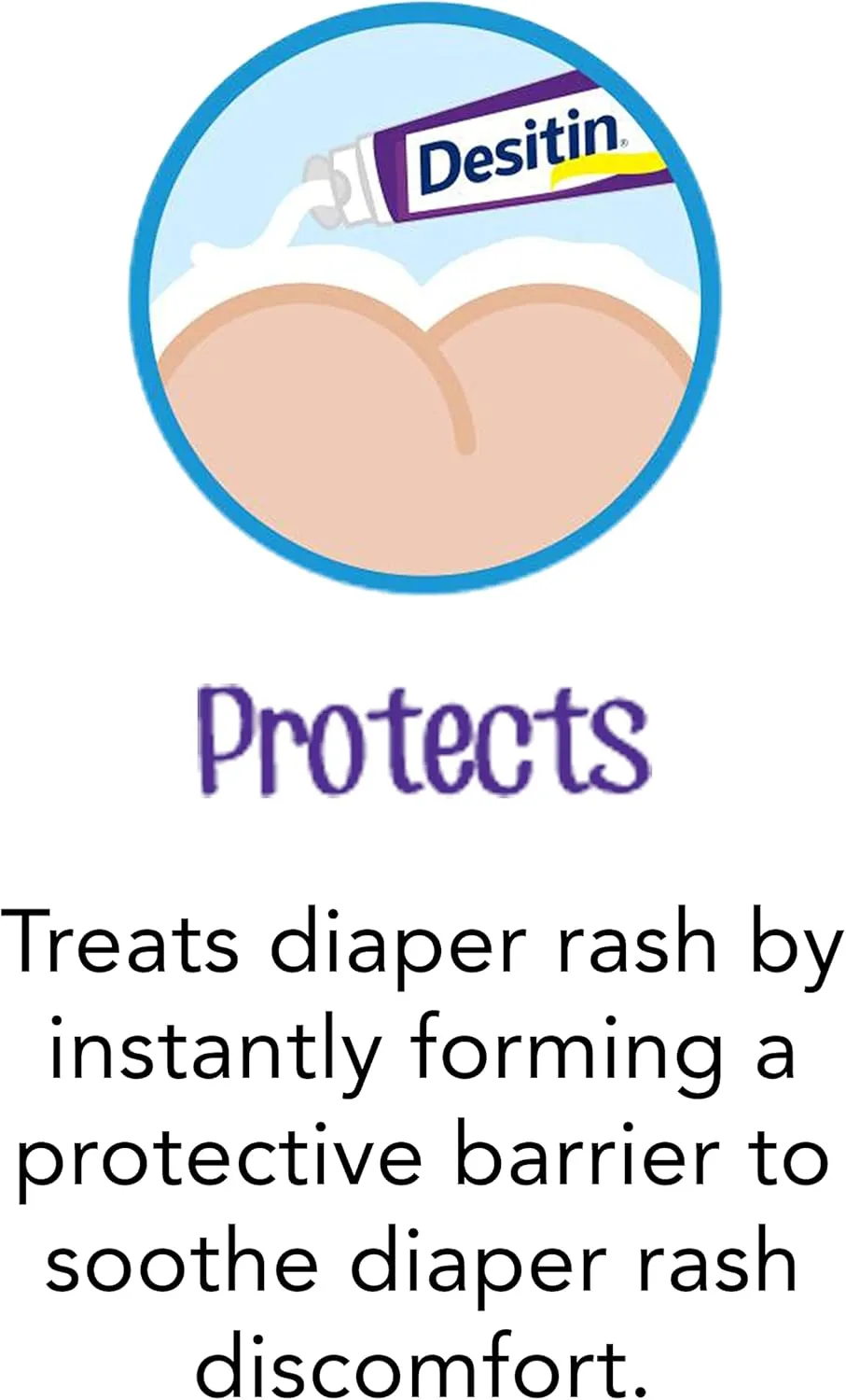 DESITIN Maximum Strength Diaper Rash Paste 4 oz (Pack of 4)