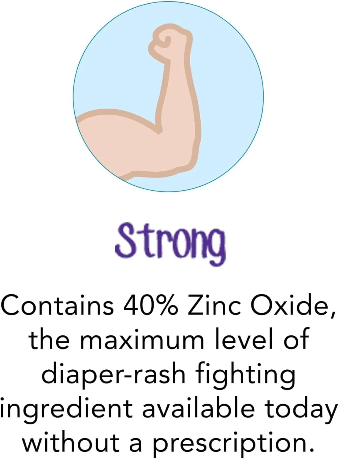 Desitin Maximum Strength Zinc Oxide Diaper Rash Paste, 4 Ounce (Pack of 3)