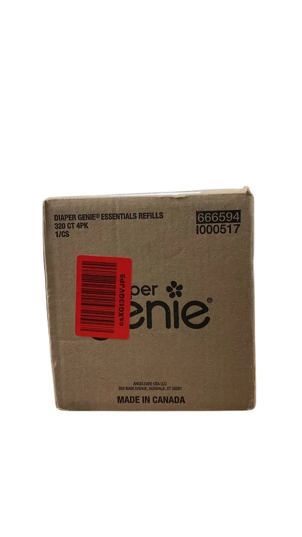 Diaper Genie Refill Bags, Unscented, 4pk of 320