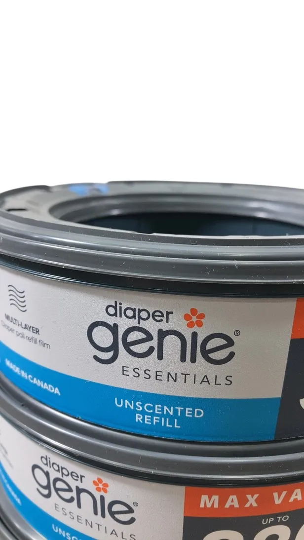 Diaper Genie Refill Bags, Unscented, 4pk of 320
