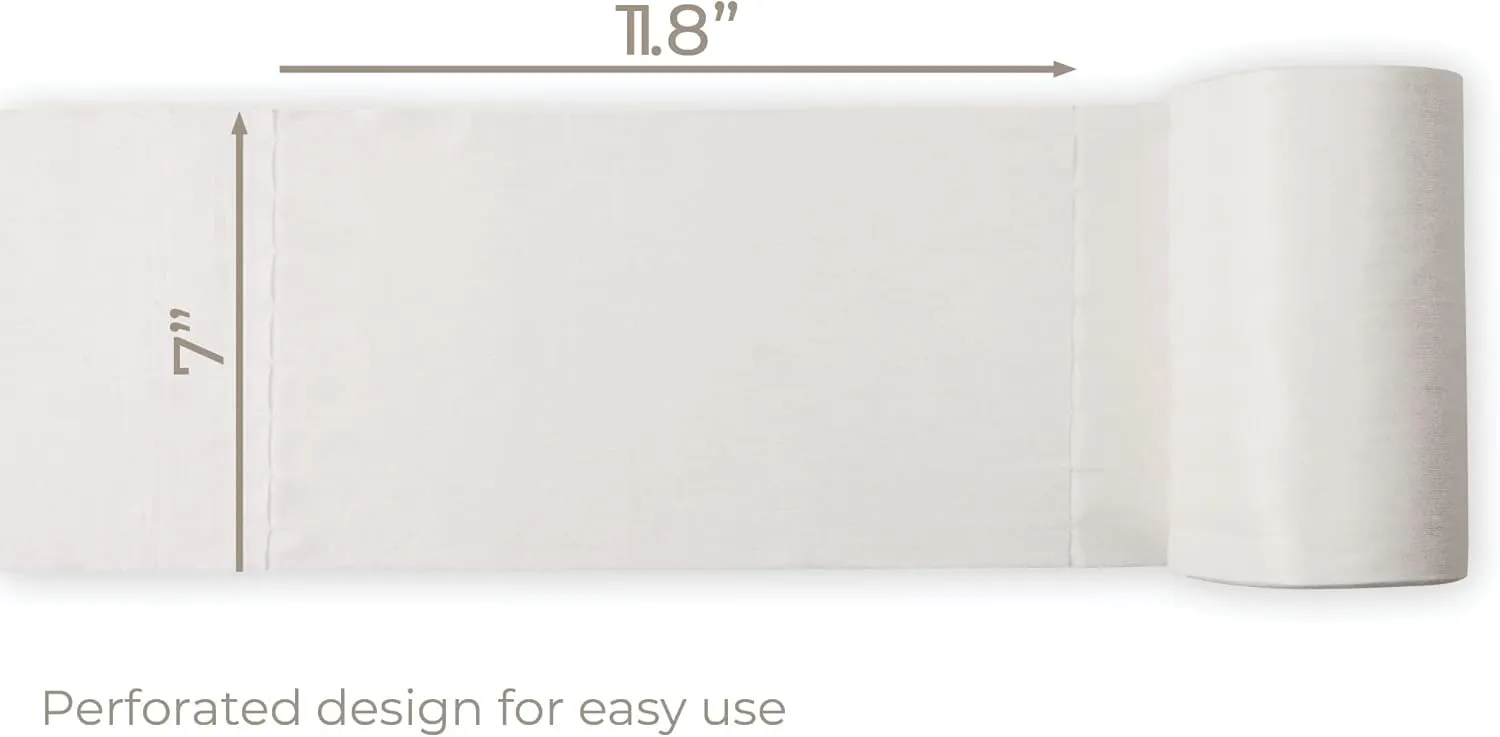 Diaper Liners for Cloth Diapers, 100 Disposable Sheets Per Roll, Made of Soft Material, by Nora's Nursery