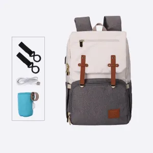 Diaper with Charger Must-have USB Diverse options Backpack Baby