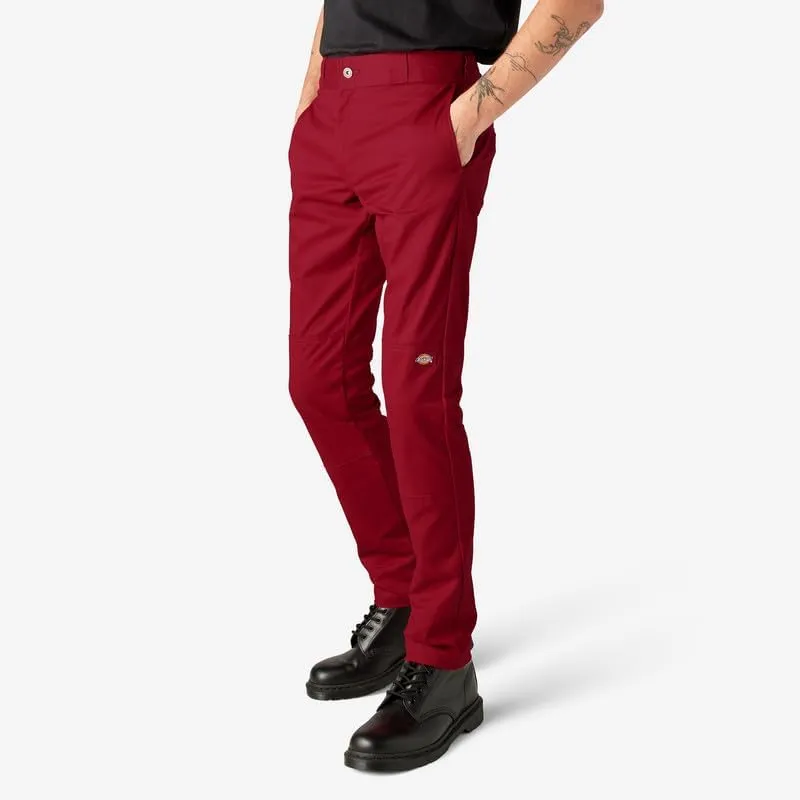 Dickies Men's Skinny-Straight Double Knee Work Pant