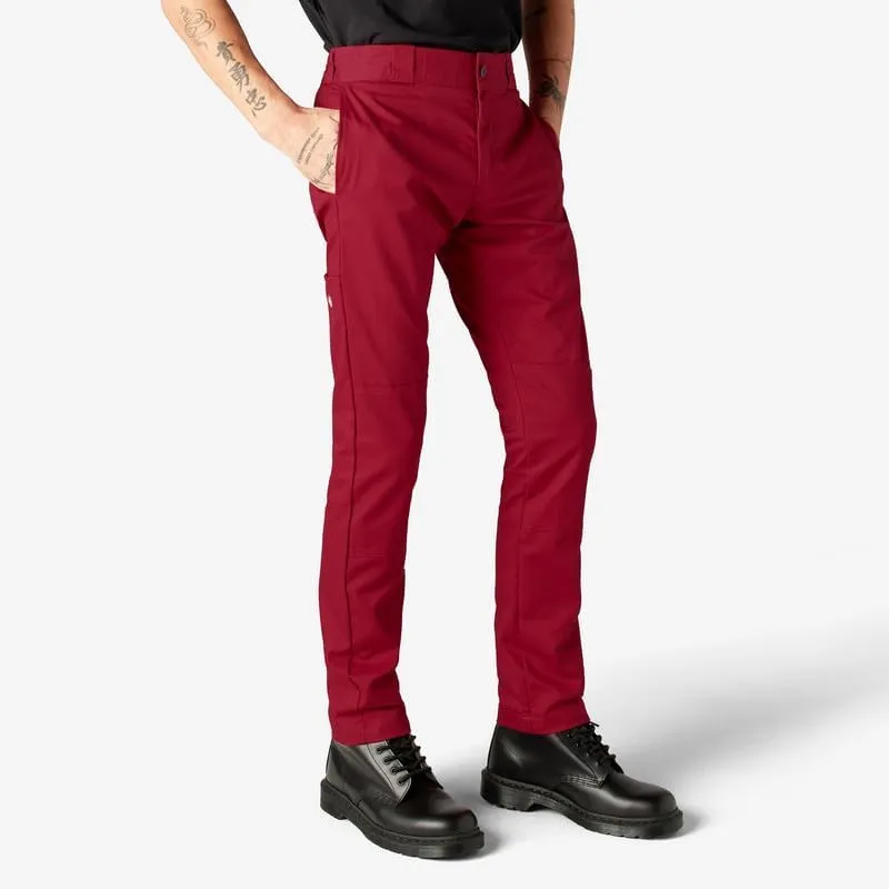 Dickies Men's Skinny-Straight Double Knee Work Pant