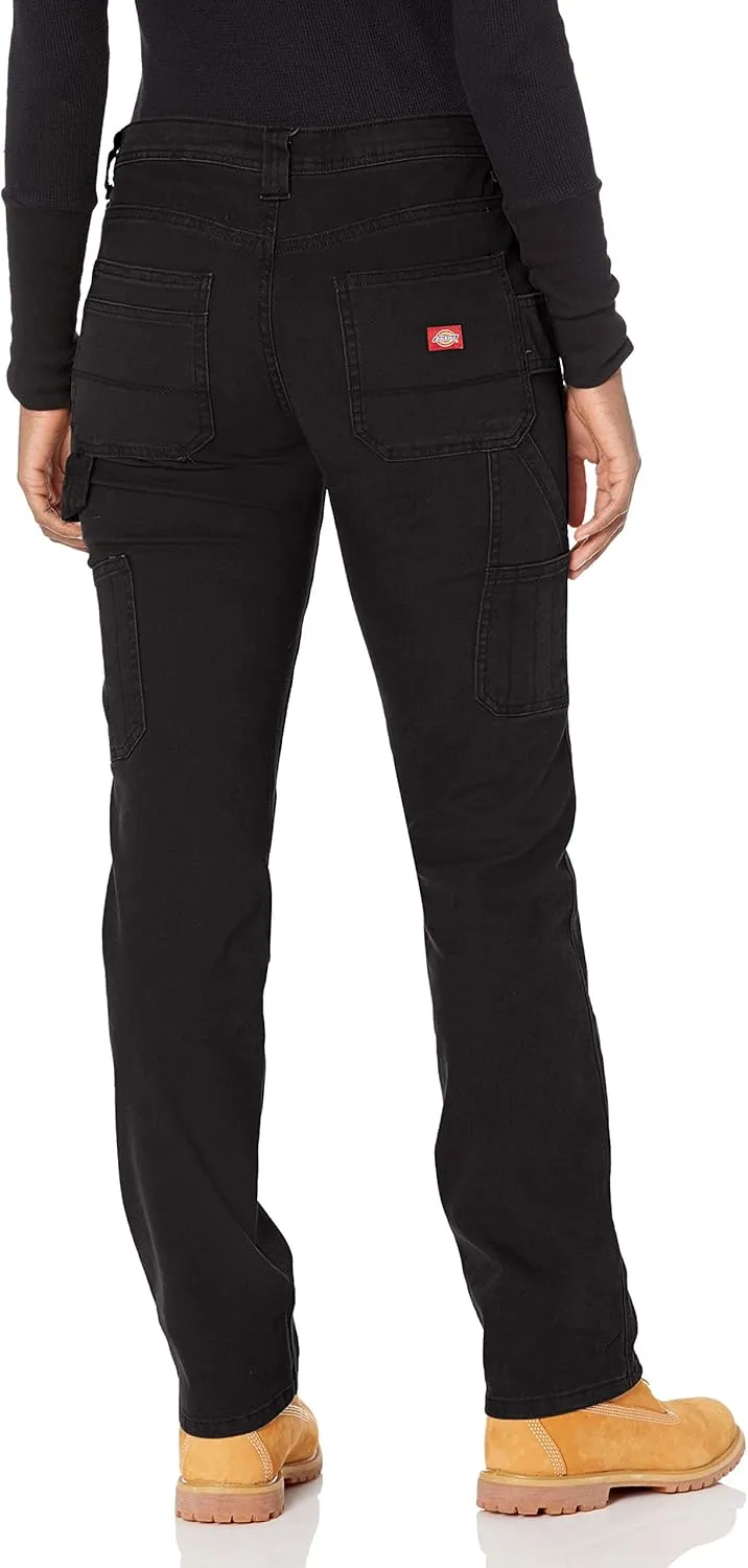 Dickies Women's Relaxed Straight Carpenter Duck Pant