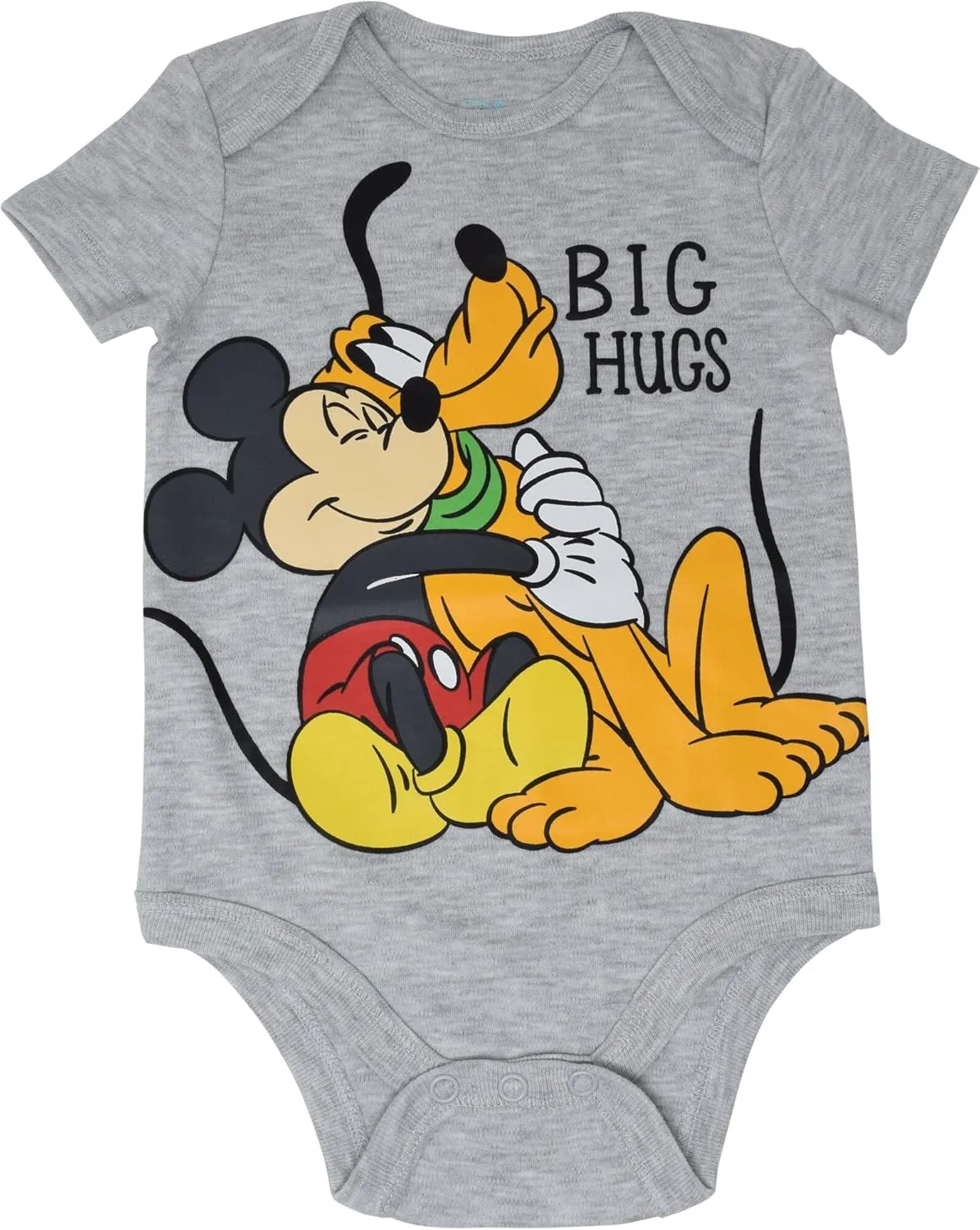 Disney Mickey Mouse Lion King Winnie the Pooh Pixar Toy Story Finding Nemo Baby 5 Pack Bodysuits Newborn to Infant