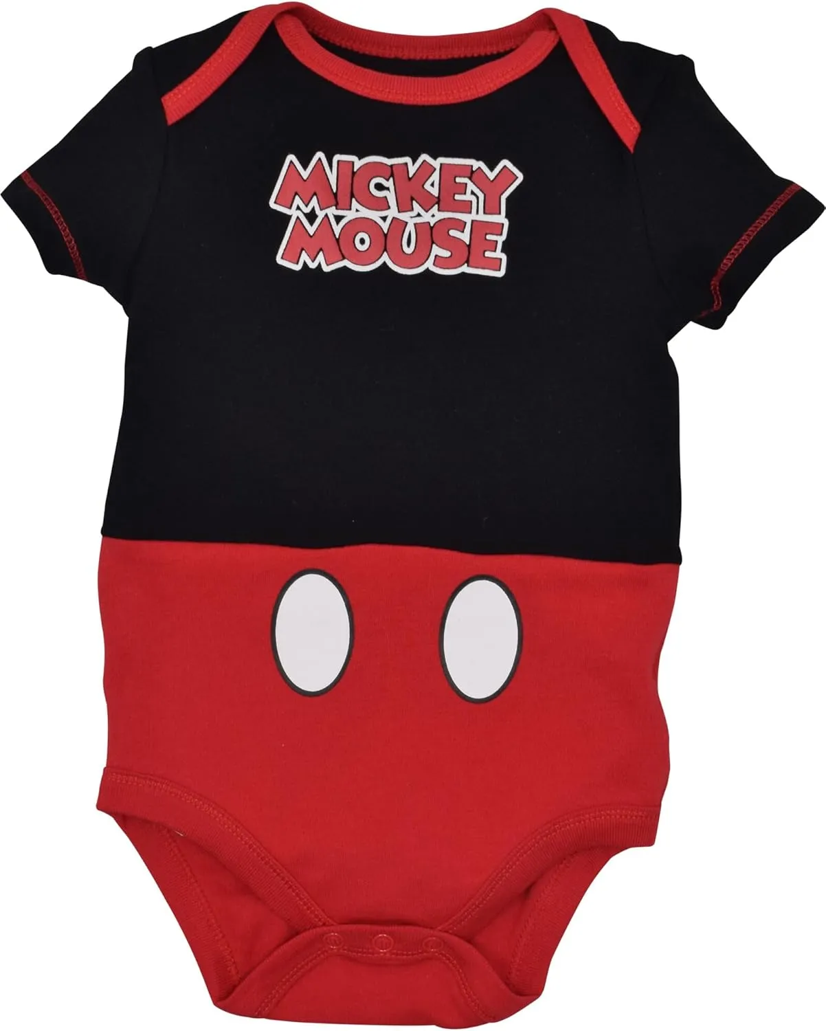 Disney Mickey Mouse Lion King Winnie the Pooh Pixar Toy Story Finding Nemo Baby 5 Pack Bodysuits Newborn to Infant