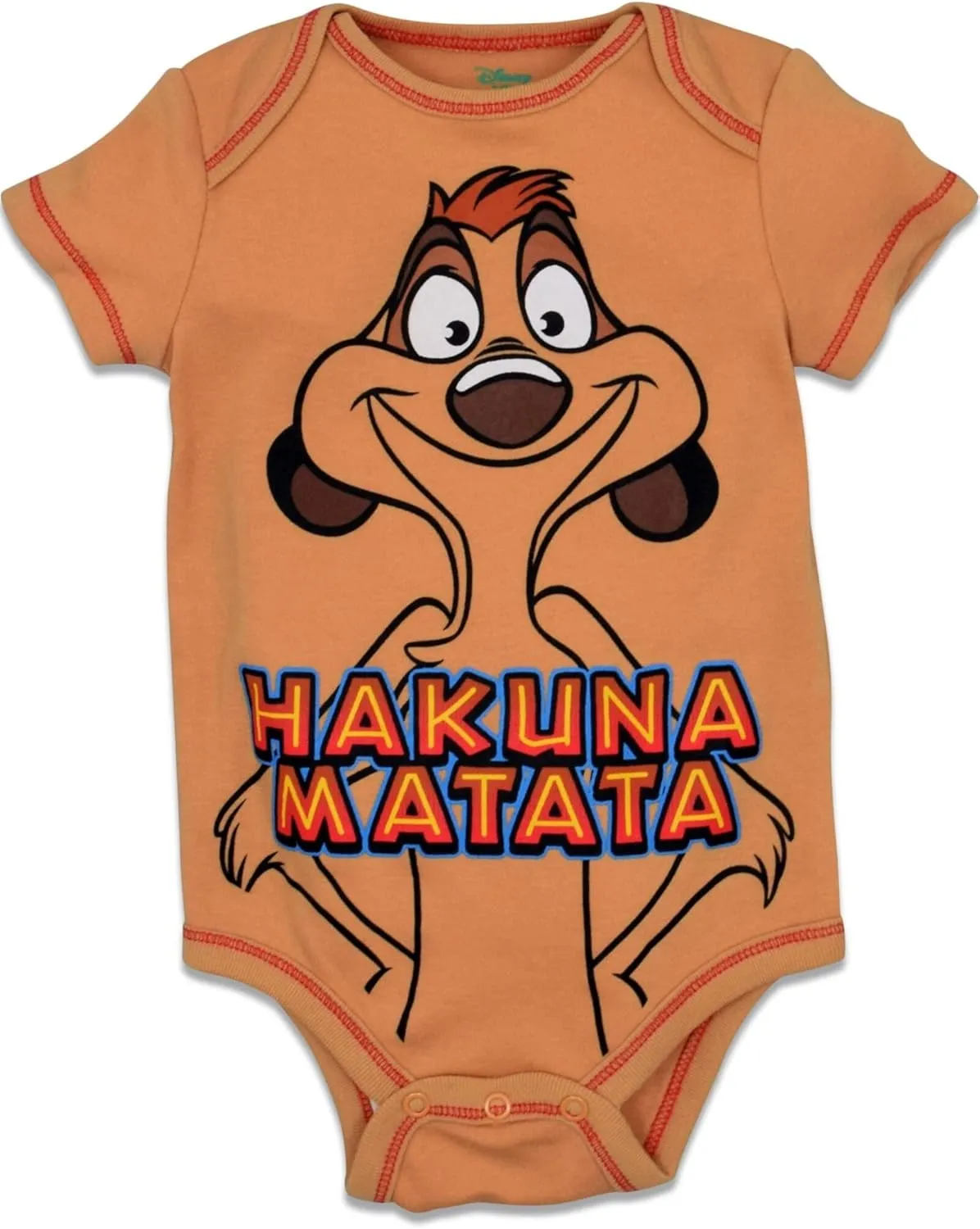 Disney Mickey Mouse Lion King Winnie the Pooh Pixar Toy Story Finding Nemo Baby 5 Pack Bodysuits Newborn to Infant