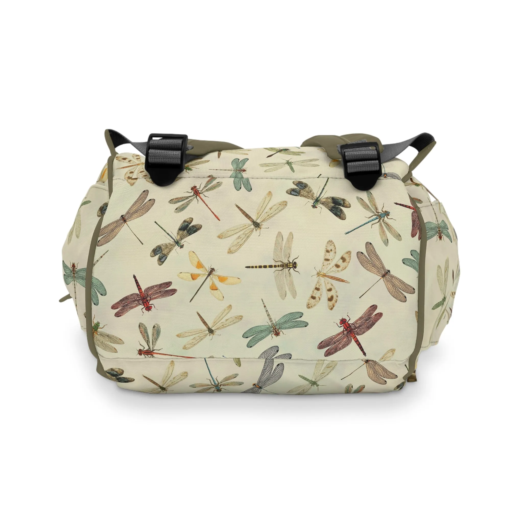 Dragonfly Diaper Backpack - Elegant & Functional Baby Bag with Cool Dragonfly Design, Ideal for Nature-Loving Parents