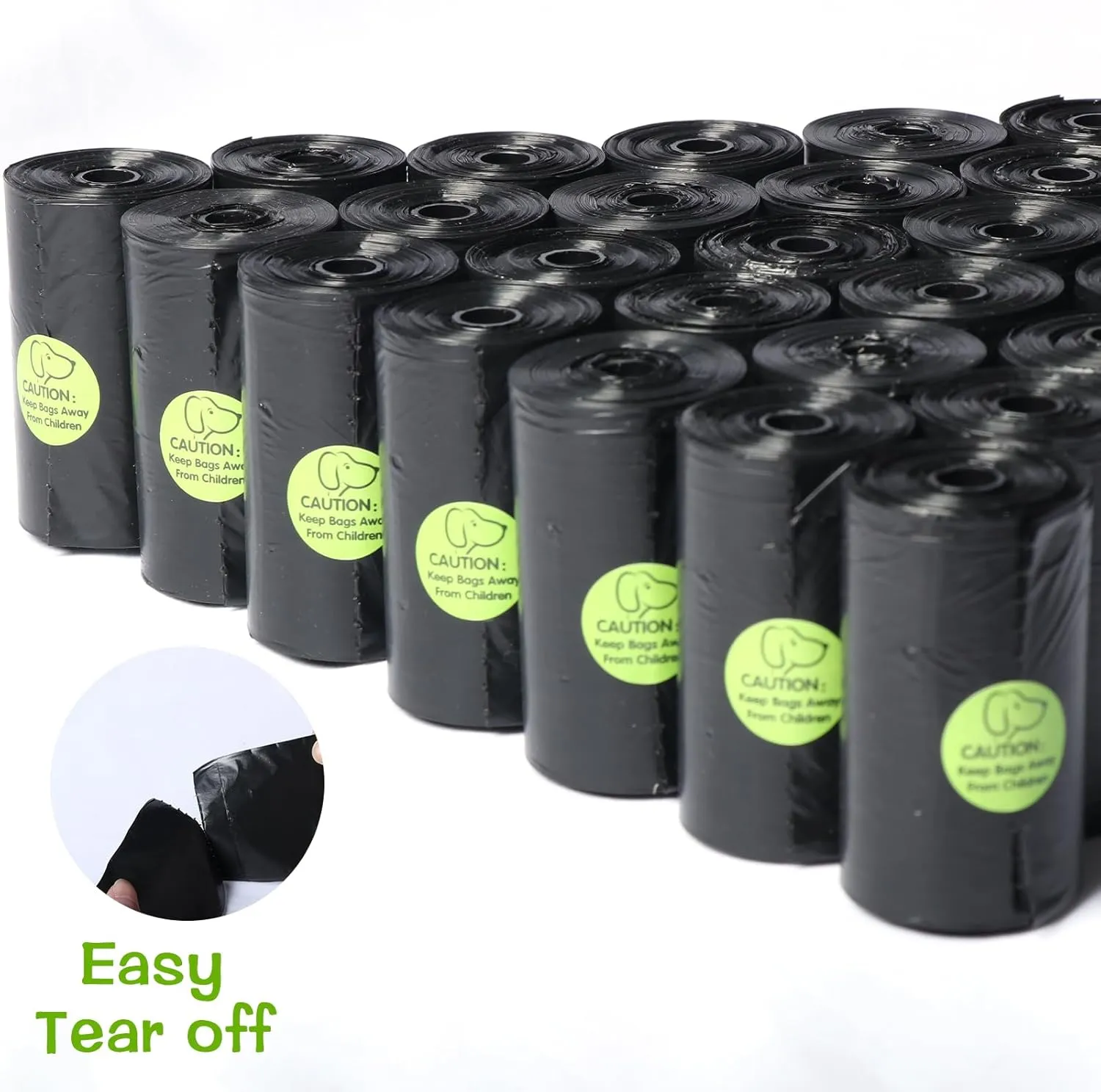 DREAM&GLAMOUR Dog Poop Bags,value pack,1200 Count Extra Thick and Strong Poop Bags for Dogs,60 Rolls,20 Doggy Bag Per Roll,Each Measures 9 x 13 Inches,Guaranteed Leak-Proof