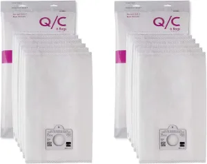 Eagles 12pack Replacement Style Q/C Vacuum Bags Compatible with Kenmore Canister Vacuum