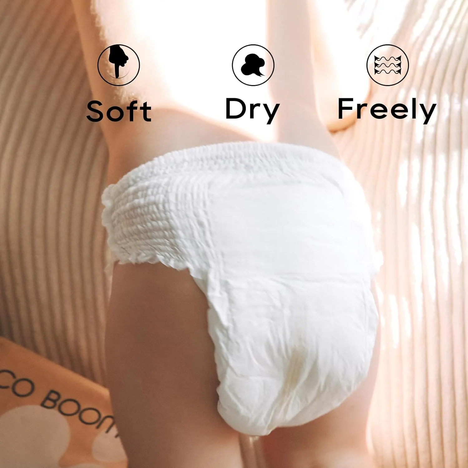 ECO BOOM Training Pants for Toddler Potty, Hypoallergenic for Sensitive Skin, Size 4 Suitable for 20 to 31lb (L - 48 Count)