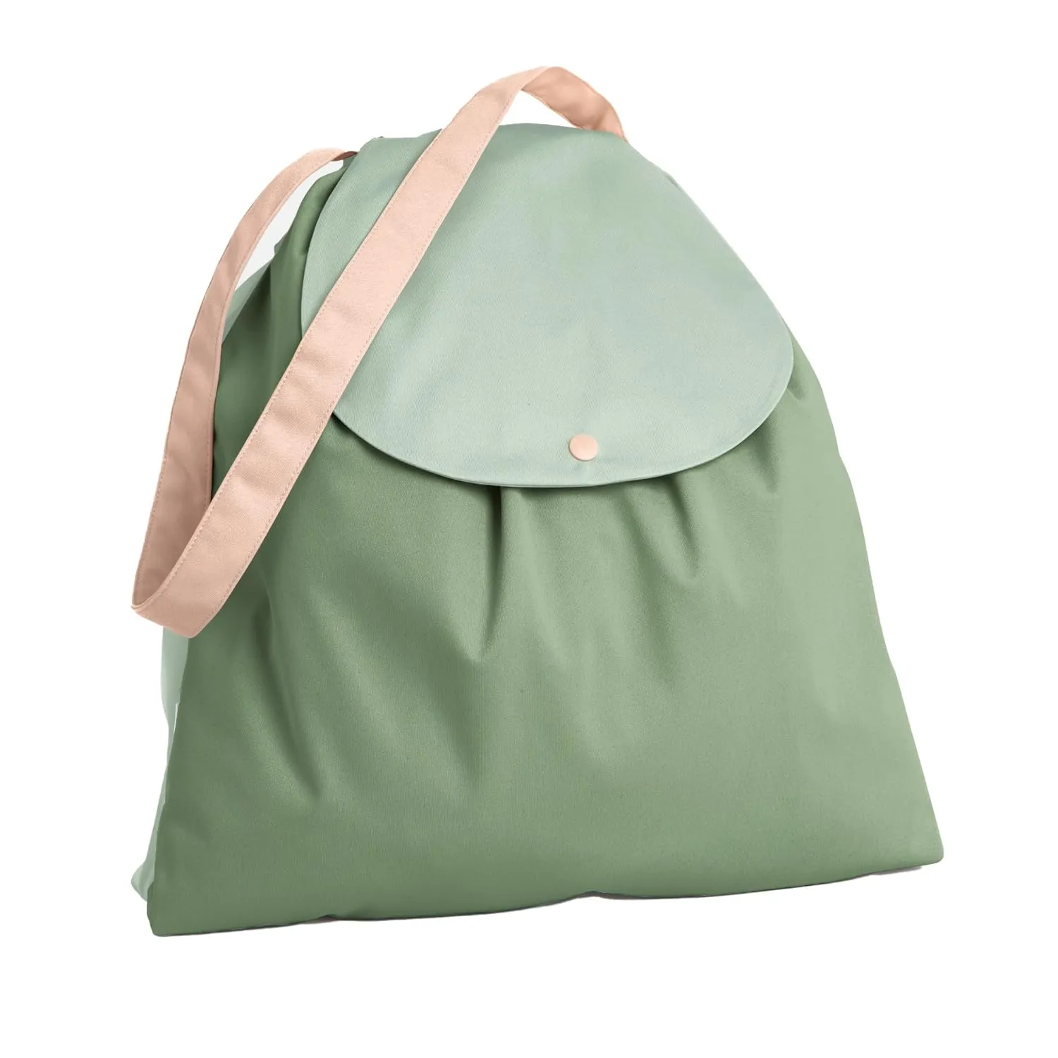 Esembly NEW Day Bag, Wet Dry Bag for Cloth Diapers - Waterproof, Reusable and Washable - Multipurpose Diaper, Pool, Beach, Gym and Travel Bag with Two Compartments - One Size, Aloe