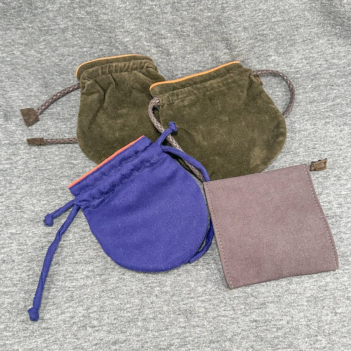 Estate John Hardy 3 Pouches & Envelope (Empty)