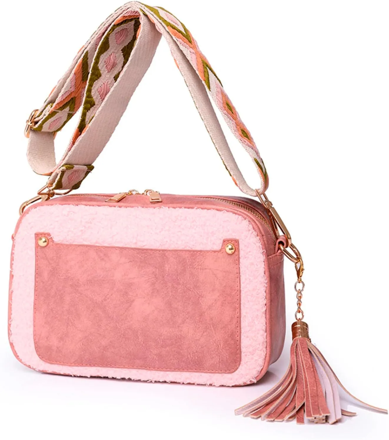 Fashion Computer Bag for Women WomenFashion Crossbody Bags Personalized Blank Shoulder Bag With Embroidery Belt