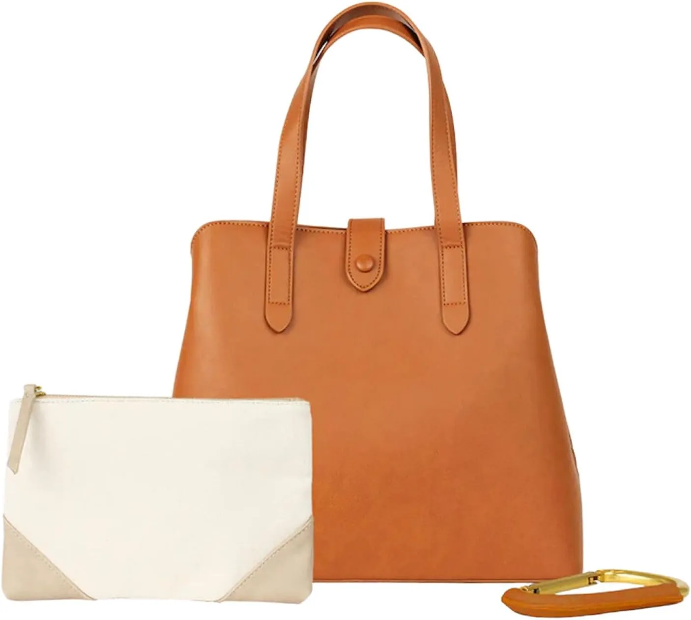 FAWN DESIGN Satchel Diaper Bag (Modern and Minimalist Travel Diaper Satchel to Hold Baby Essentials)
