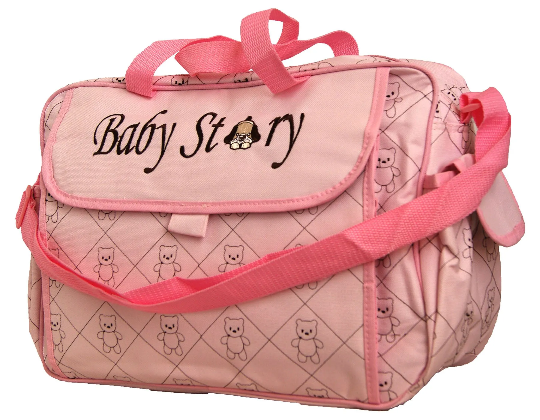 Fino BS-12588 Waterproof Built in Changing Station Nappy Bag