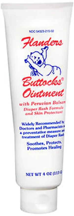 Flanders Buttocks Ointment, 4 oz Per Tube