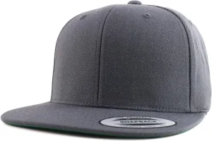 Flexfit Oversize XXL Structured Blank Flatbill Snapback Cap