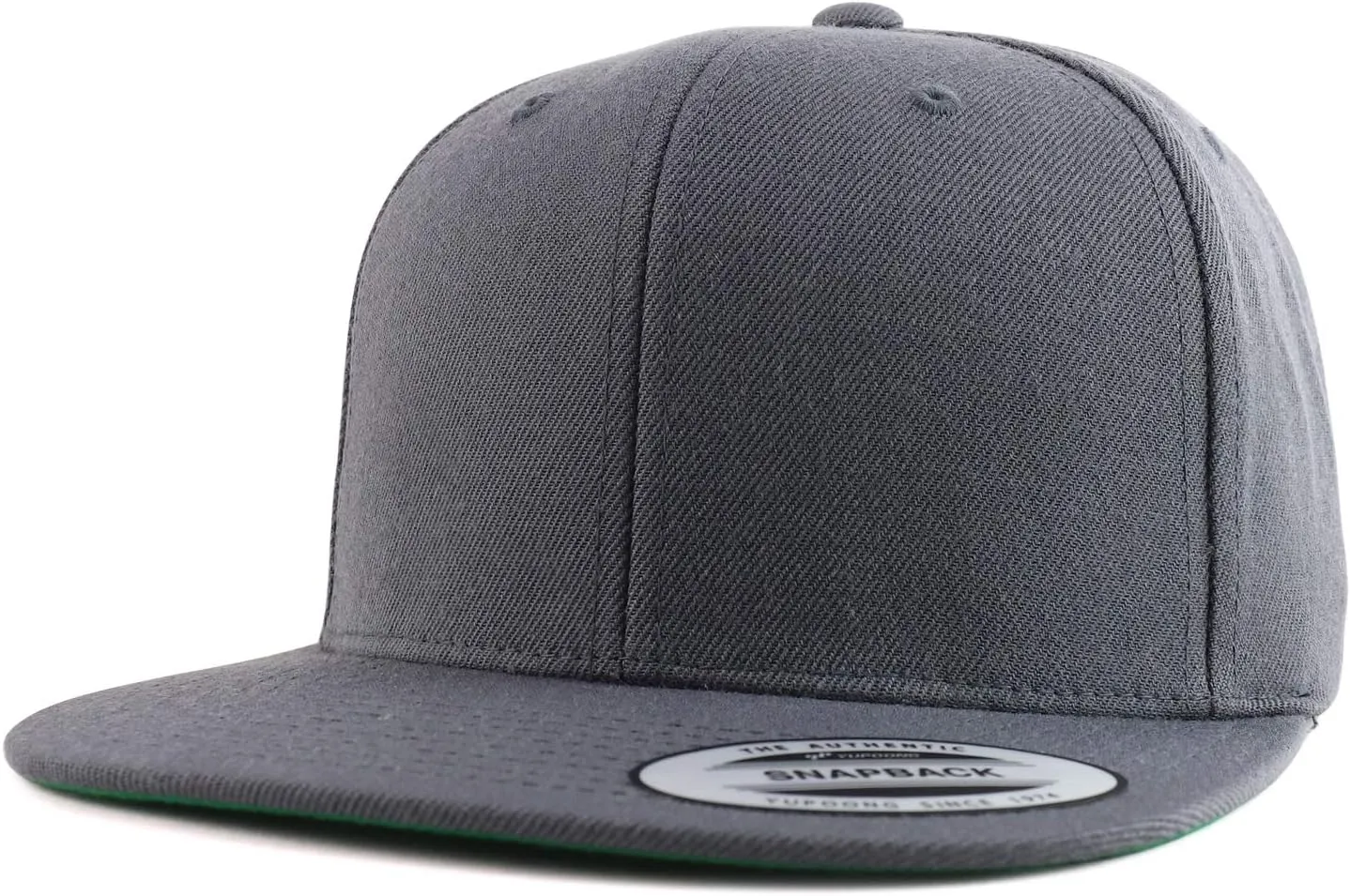 Flexfit Oversize XXL Structured Blank Flatbill Snapback Cap