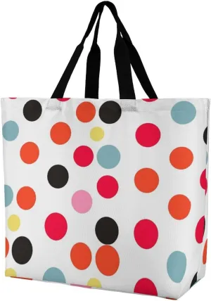 Foldable Grocery Bag Reusable Shopping Bag The Deep Blue Sea Tote Bag Casual Handbags for Work Shopping