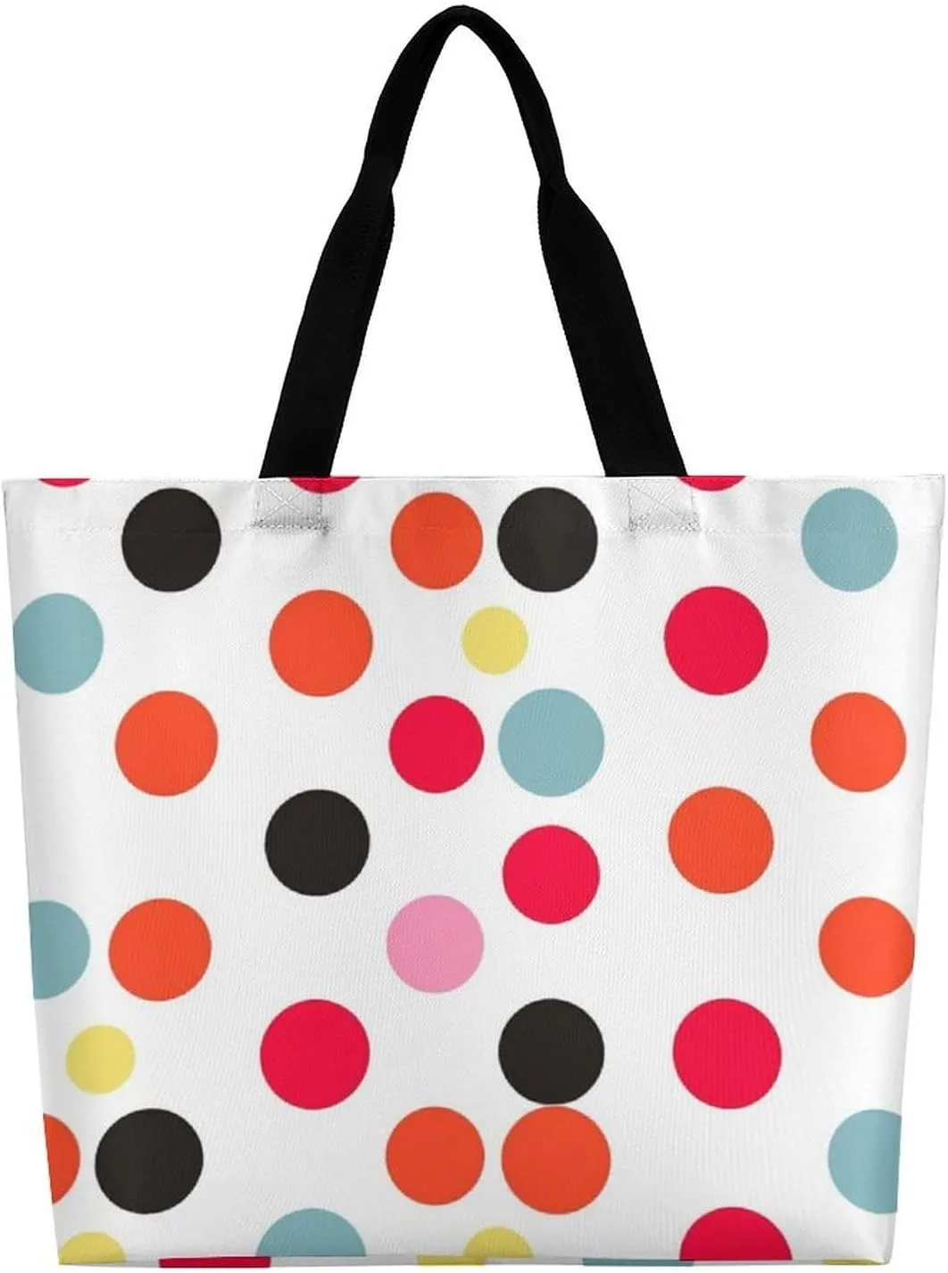 Foldable Grocery Bag Reusable Shopping Bag The Deep Blue Sea Tote Bag Casual Handbags for Work Shopping
