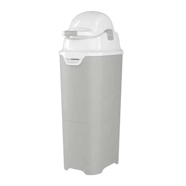 Foundations Premium Tall Diaper Pail, Gray