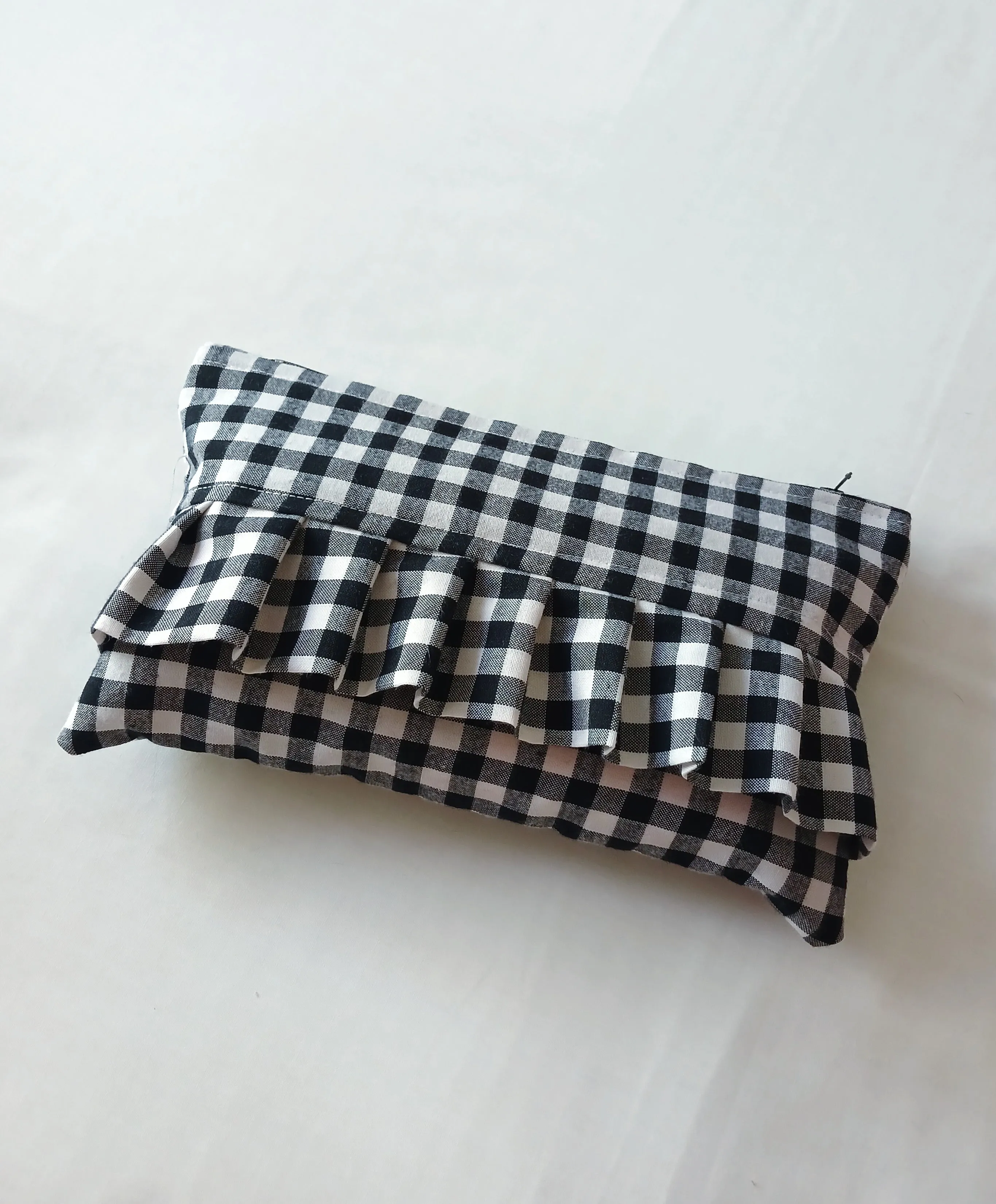 Frilled Zip Bags - Large