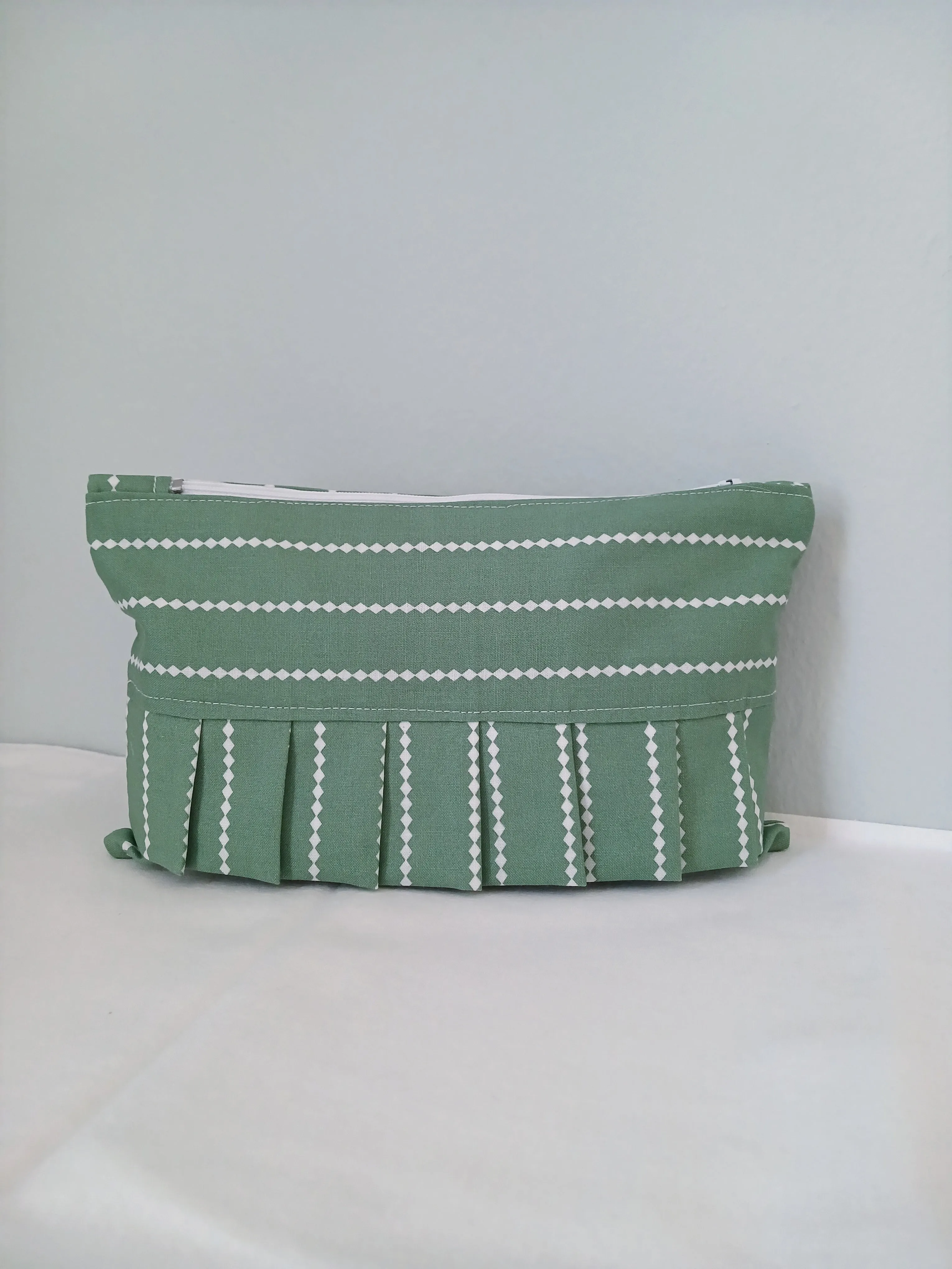 Frilled Zip Bags - Large