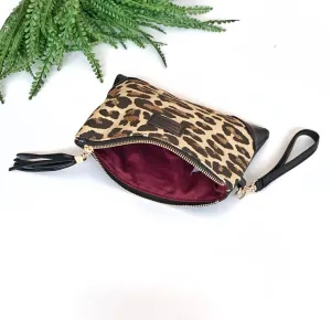 Funky Monkey Zipper Wristlet