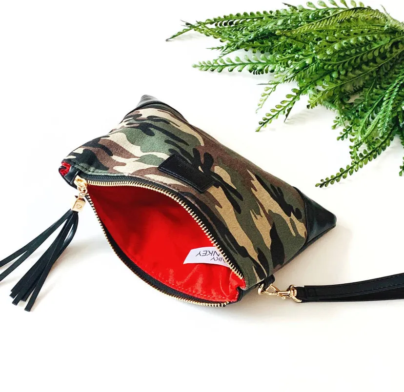 Funky Monkey Zipper Wristlet