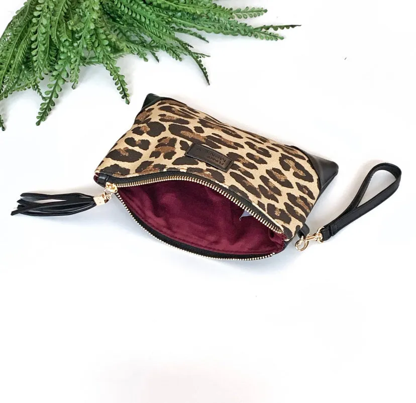 Funky Monkey Zipper Wristlet